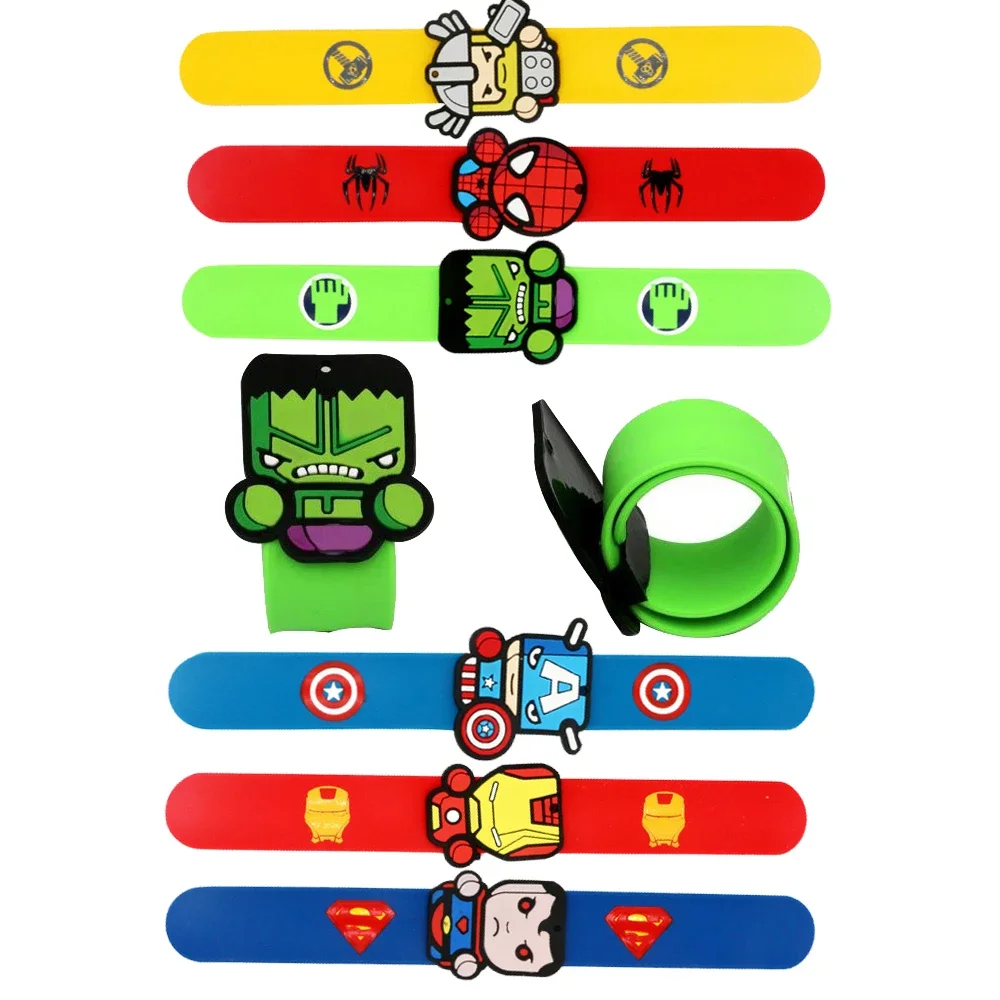Buy INTVN 20PCS Superhero Party s and Superhero Slap Bracelet for Kids Baby  - The Avengers & Justice League Super Heroes Birthday Party Supplies Favors  Children/Kids/Adults Online at desertcartINDIA