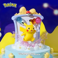 Pokemon statuette in stile fotografia con cornice Pikachu Gengar Sylveon Jigglypuff Dragonite Meowth 2