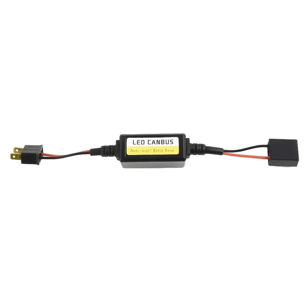Led lights led headlights led car lights led car headlights 2pcs H7 headlight LED Canbus decoder canceller error resistor anti flicker warning canceller decoder car lights
