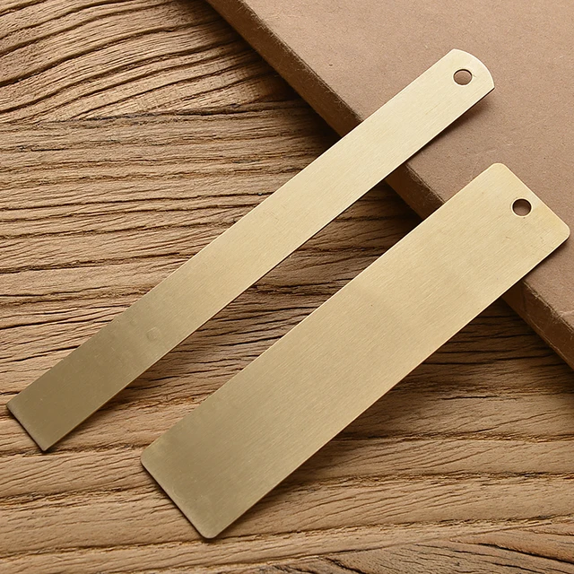 Retro Brass Straight Rulers Centimeter Inches Metal Triangle Ruler Protractor Stationery Measuring Tool School Office Supplies 2
