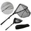 Retractable Fishing Landing Net with Telescoping Pole Foldable Handle for Kids Men Freshwater Saltwater Fly Fishing Carp net