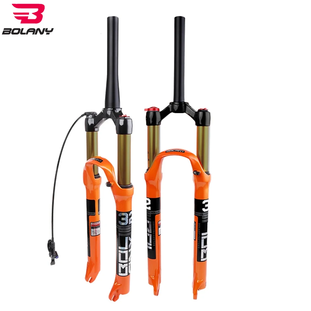 Bolany-Mountain Bike Suspension Fork, Magnesium Alloy, Air Fork