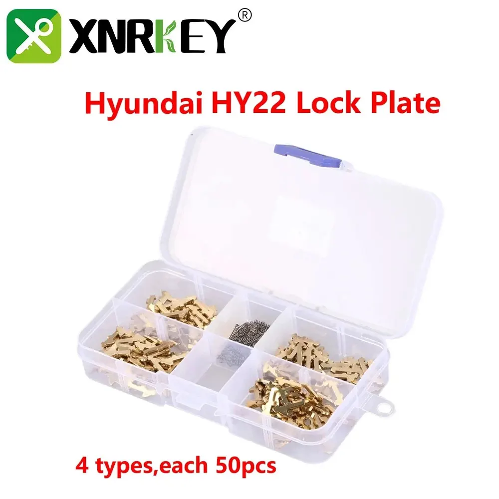 

200Pcs/Lot HY22 Car Lock Reed Brass Material Repairing Work Plate For HYUNDAI/IX30/35/S8/K5/Verna/New Sportage e.t.c
