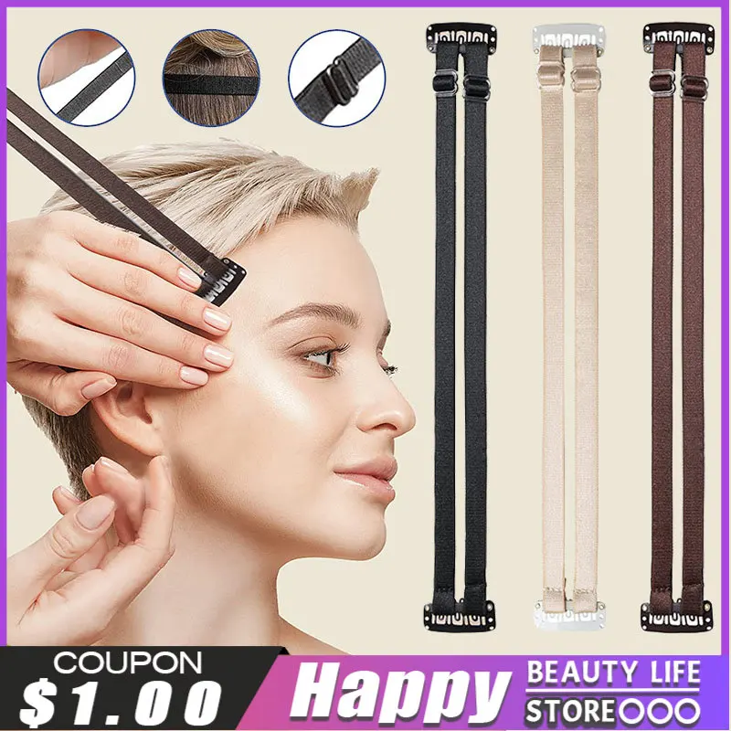 Elastic Bands With Hold Bb Clips Adjustable Eyes Eyebrows Stretch Band