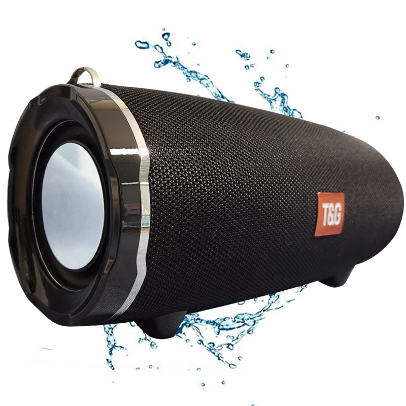 Портативные Bluetooth-колонки TG187 высокой мощности, 50 Вт, мощный беспроводной сабвуфер, бас, mp3-плеер, FM-радио, батарея 4400 мАч