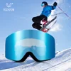 Vozapow Ski Goggles UV400 Glare Protection Skiing Mask Snowboard Accessories Men Women Snow Sunglasses Super View Anti Fog Lens 1