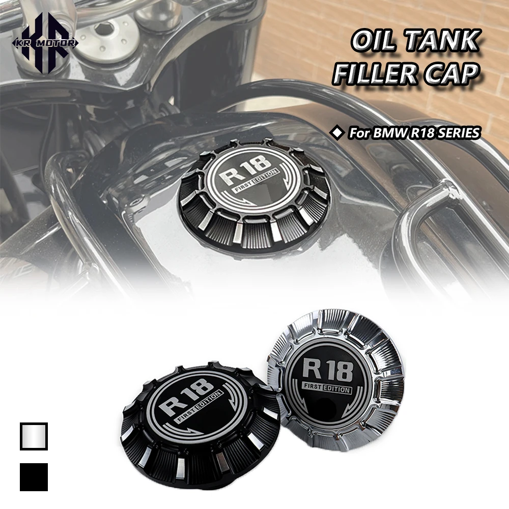 Fit-R-18-Motorcycle-Gas-Fuel-Tank-Cap-Oil-Tank-Cover-Machined-Fuel ...