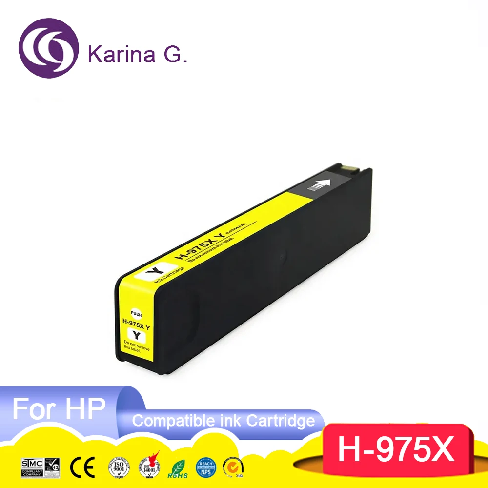 975 975X Compatible Color Inkjet Ink Cartridge for 975 for Pagewide pro 452dn/d