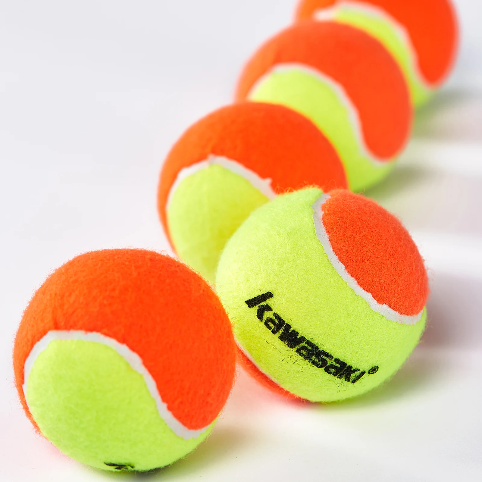 Kawasaki Beach Tennis Ball High Elasticity Impact Resistance Tennis Balls 12Pcs/Lot