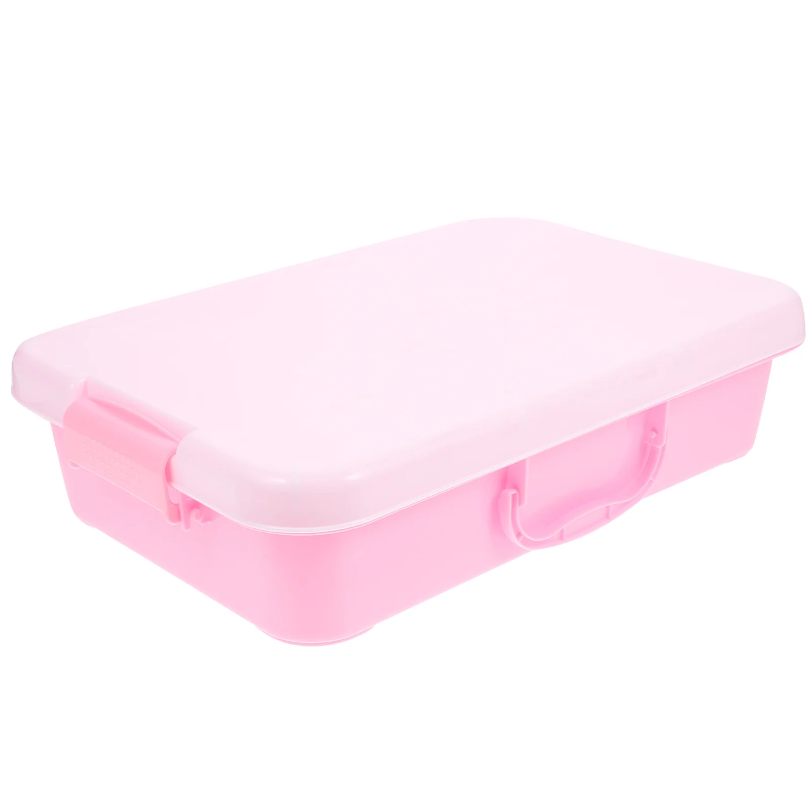 Sand Water Tray Sensory Bin with Lid Table Storage Box Beach Toys for Kids Abs Indoor Sandbox 6