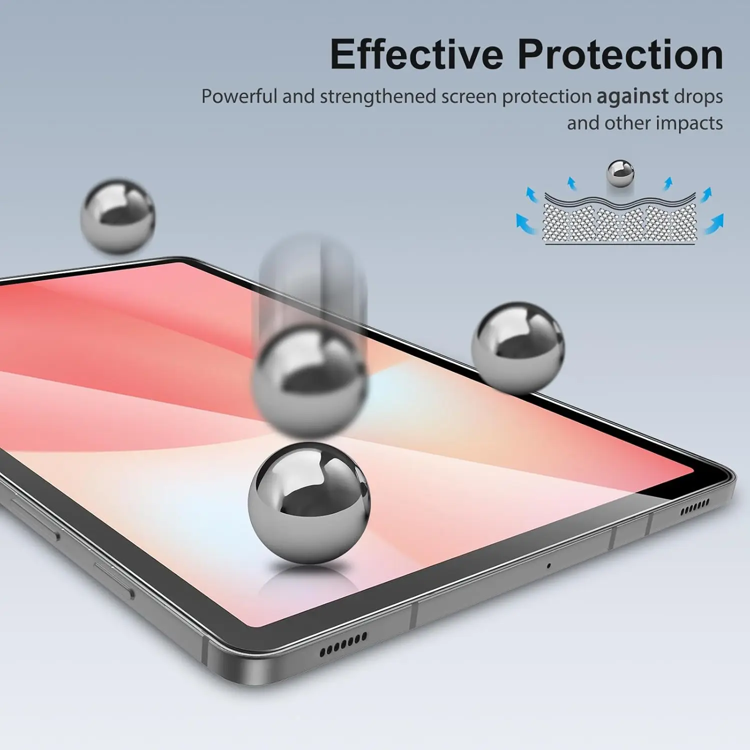 Premium Tempered Glass Screen Protector with Easy Install Auto-Dust Removal Kit