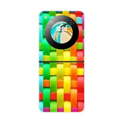 ZTE Nubia Flip Case Fashion Clear Hard Back Cover Shockproof Phone Shell for ZTE Libero Flip (01)