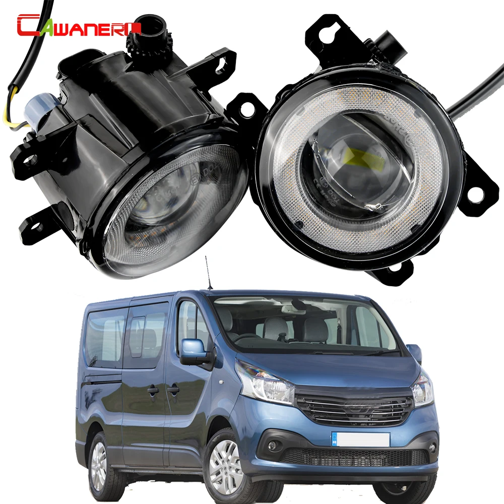 2XLEDFogLightAssemblyForRenaultTrafic3IIIX8220152020Car