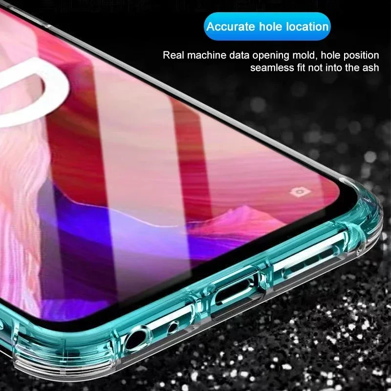 Transparent Liquid Silicone Phone Back Cover - Ultra Protective Case