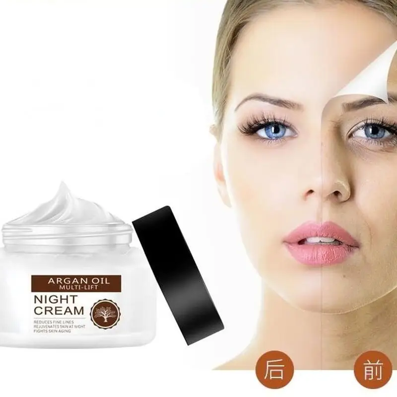 Night Cream Amino Acid Collagen Face Whitening Creams Reduce Fine Lines seaweed paimei whitening cream full whitening and freckle set for day and night