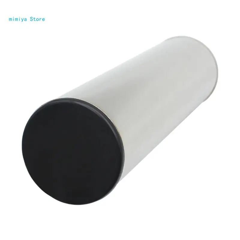 pipi Stainless Steel Cylinder Sand Shaker Rhythm Musical Instruments Metal Hand Percussion Professional Sand Shaker Durable