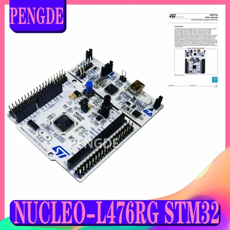 NUCLEO-L476RG-STM32-Nucleo-64-development-board-with-STM32L476RGT6-MCU ...