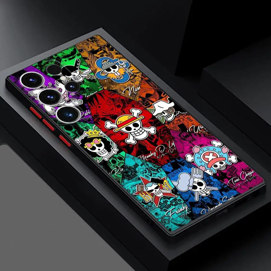 غلاف حماية سيليكون بتصميم One Piece لهواتف سامسونج...