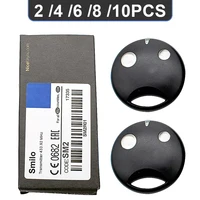 2/4/6/8/10PCS NICE SMILO SM2 SM4 Garage Door Remote Control For SMXI SMX2 SMX2R SMXIS OXI OX2 Gate Opener 433 MHz Rolling Code 1