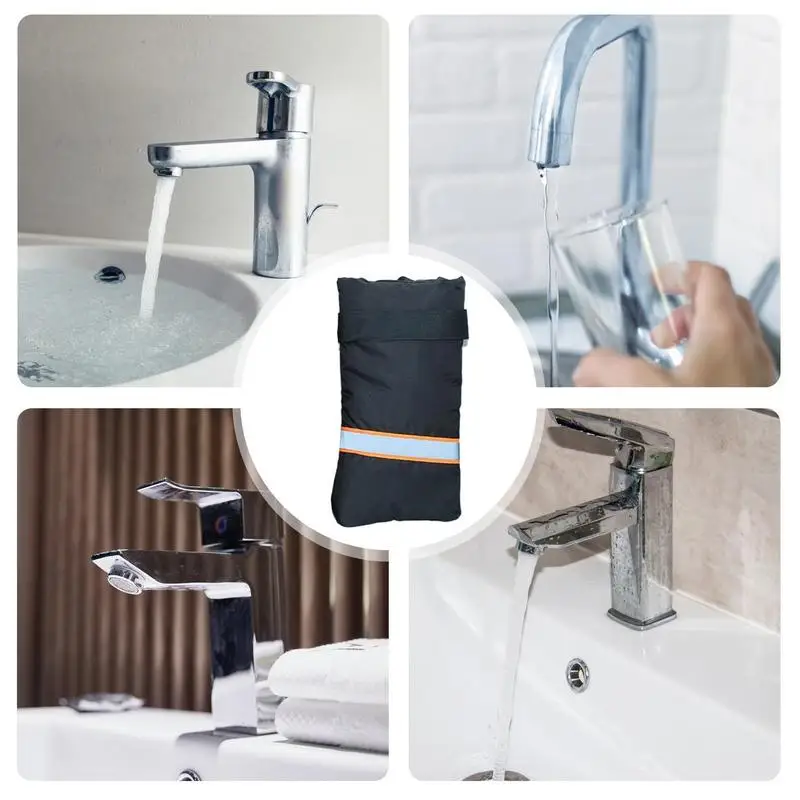 Faucet Winter Freeze Protection Water Socks Freeze Protection Reusable Waterproof Outdoor Faucet Protector With Reflective