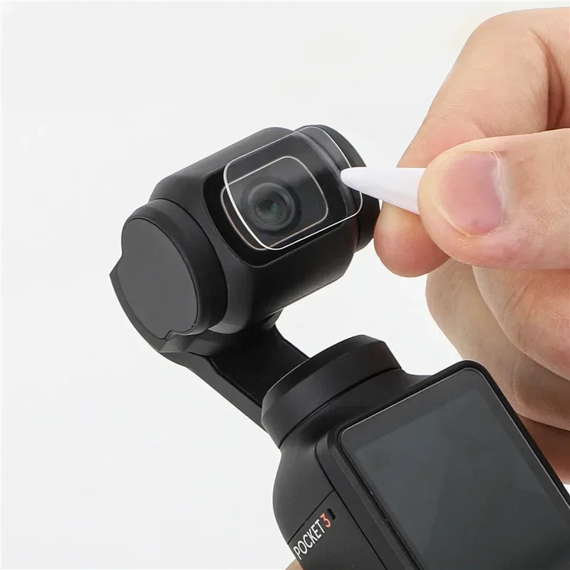 Screen + Lens Films for DJI OSMO POCKET 3 Scratch Resistant Dustproof 9H Tempered Glass Film Sports Action Camera Accessories 6