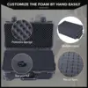 Waterproof Hard Case with Wheels and Customizable Foam, Interior Size 20.3x11.3x7.3 inch, Suitable for camera, lens, drone, mic, 2
