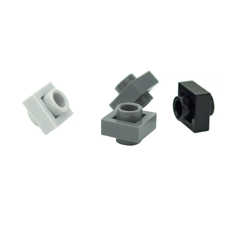 Compatible Assembles Particles Brick Special Plates 1x1 1x2 2x2 1x4 Knobs Both Sides MOC Technical Building Block Parts Leduo