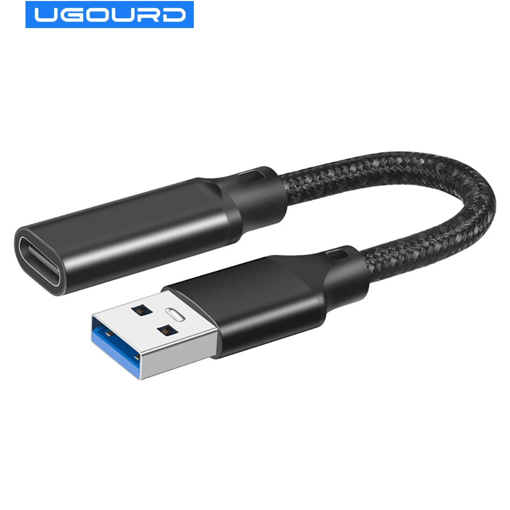 USB to Type C Cable Converter OTG USB Adapter Male Type A To Female Type C 10Gbps For U Disk Hard Drive Laptop Phone Carplay BEST SELLERS