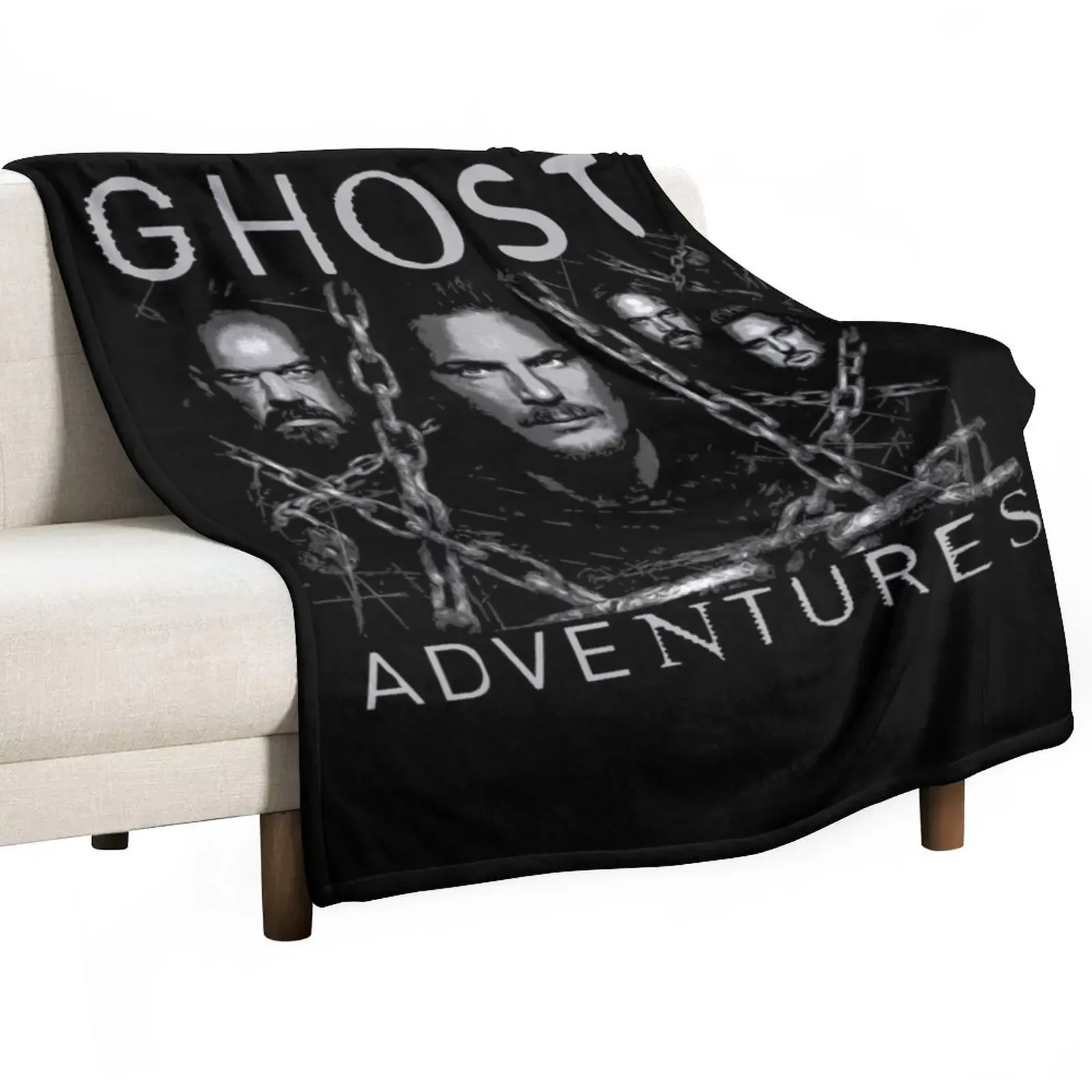 

Retro Vintage Ghost Adventures Gift For Everyone Throw Blanket Plush Multi-Purpose valentine gift ideas Blankets