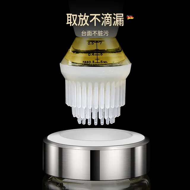 1Db Szilikon Üveg Olajpalack Kefével Grill Olajkefével Folyékony Olaj Tészta Konyhai Sütés Bbq Szerszám Konyha Szerszámok -Hoz - Image 3