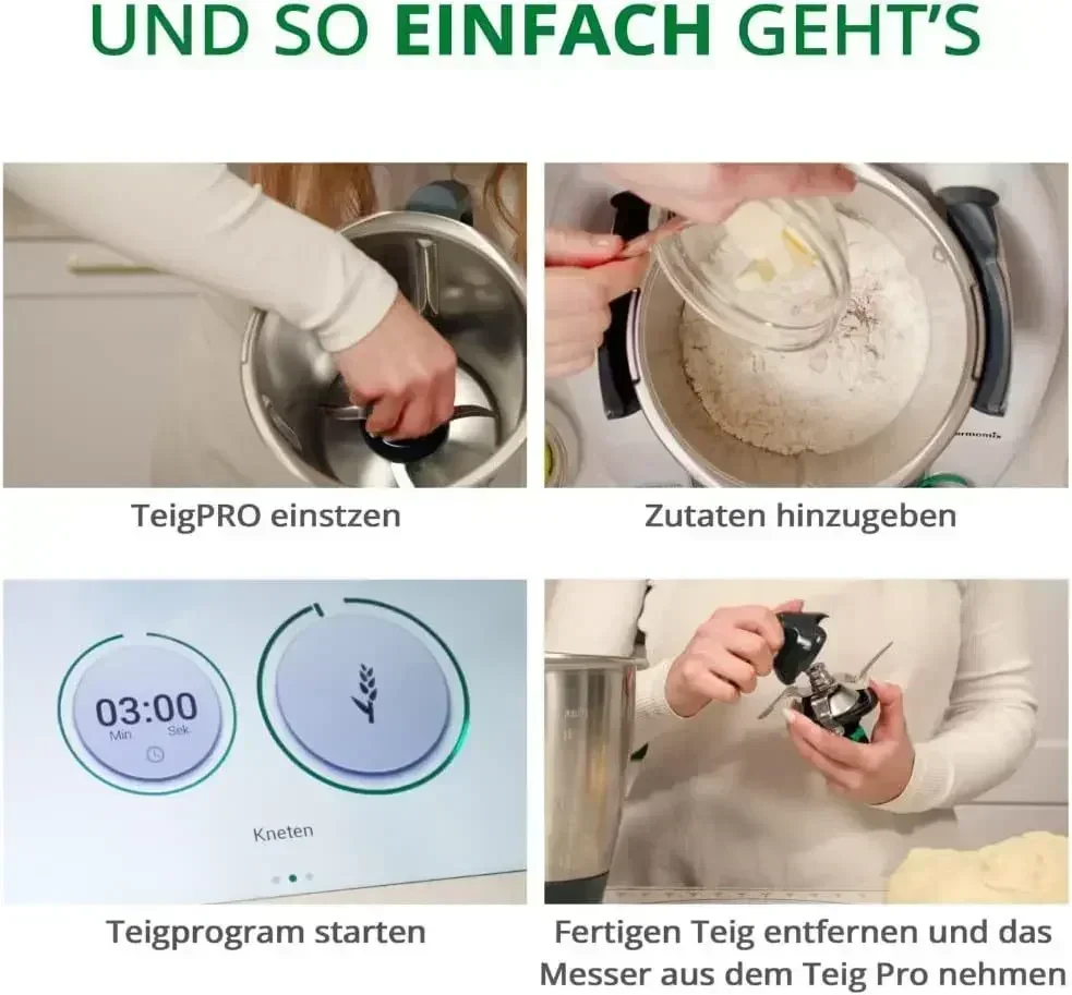 For Thermomix TM5 TM6 Protective Cover Mixer Blade Dough Kneading Head Seam Protectionsfrom Dough Dirt Thermomix Accessories