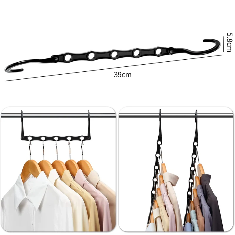  12 Pack Space Saving Hangers for Clothes, Collapsible Metal Hangers  Organizer, Closet Hangers Space Saver, Clothes Hanger Organizer, Magic  Hangers for Organization and Storage, Dorm Room Essentials : Home & Kitchen