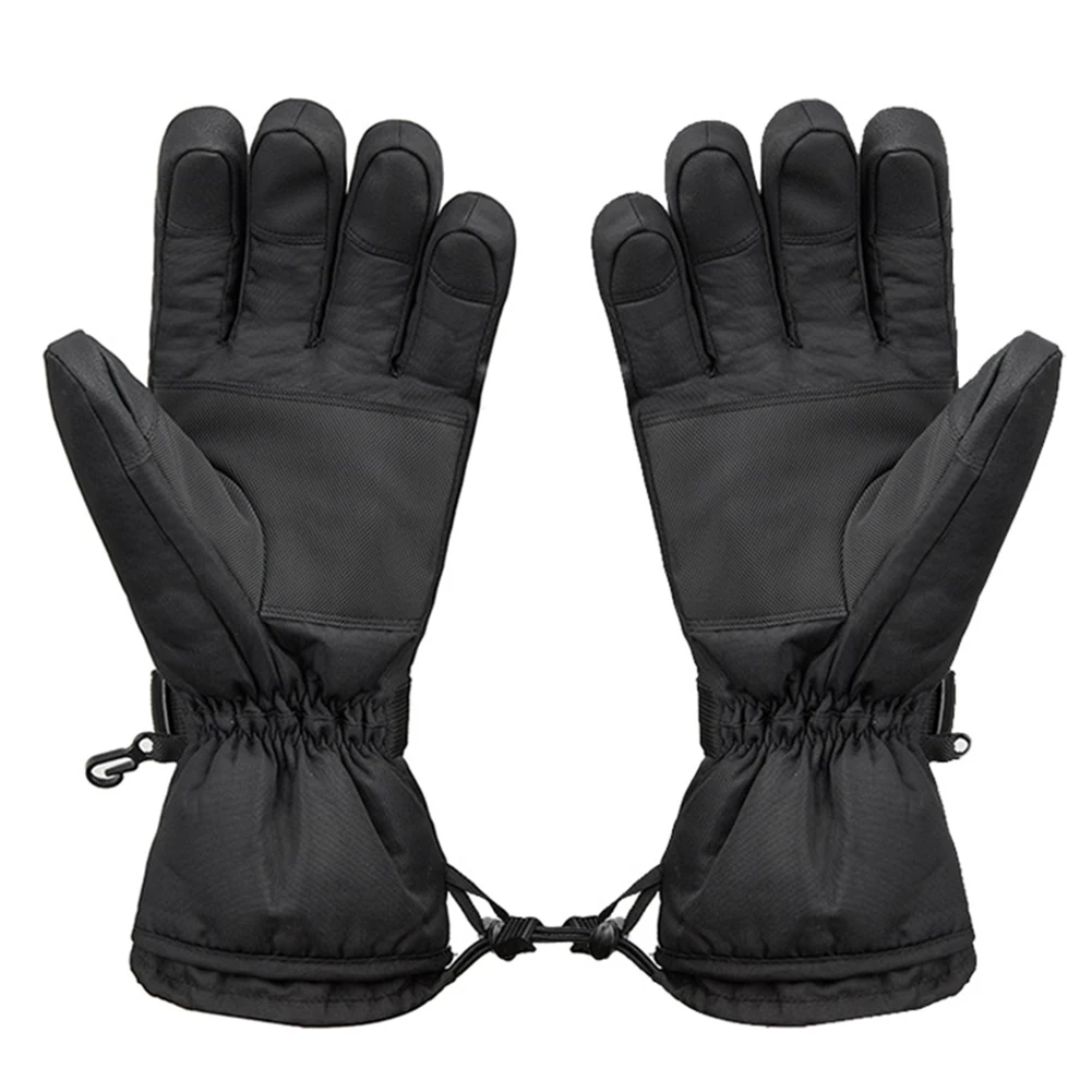 1 Pair Electric Heating Gloves Waterproof Winter Gloves Windproof Touchscreen 3 Speed Men Women for Ski Cycling for Motorcycle