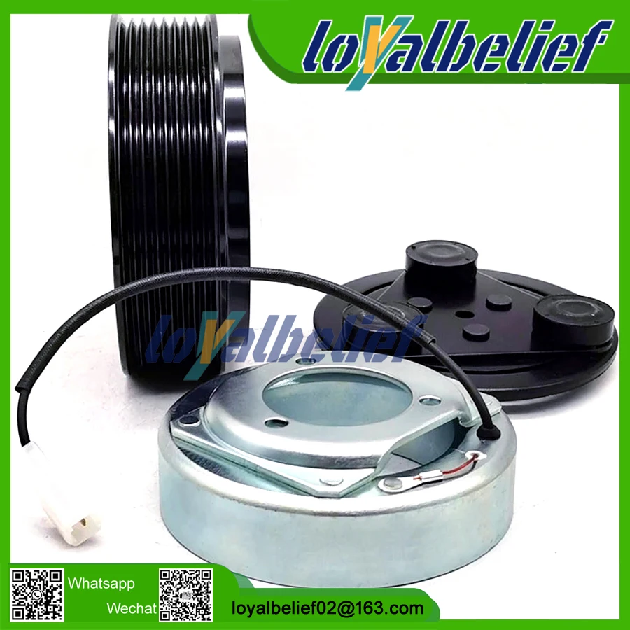 

AC Compressor Clutch 8pk For Mazda 5 6 GJ6F61K00 GJ6F61K00A GJ6F61K00B H12A1AE4DC H12A1A24DC MZ70CM0821 H12A1AQ4HE H12A0CA4JE