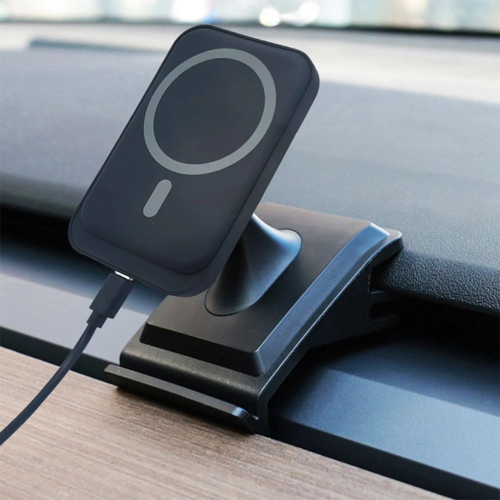 Magnetic Car Holder for Tesla Model 3 Y Magsafe Cell Phone Support Gravity Stand Magnetic Phone Mount Interior Accessories