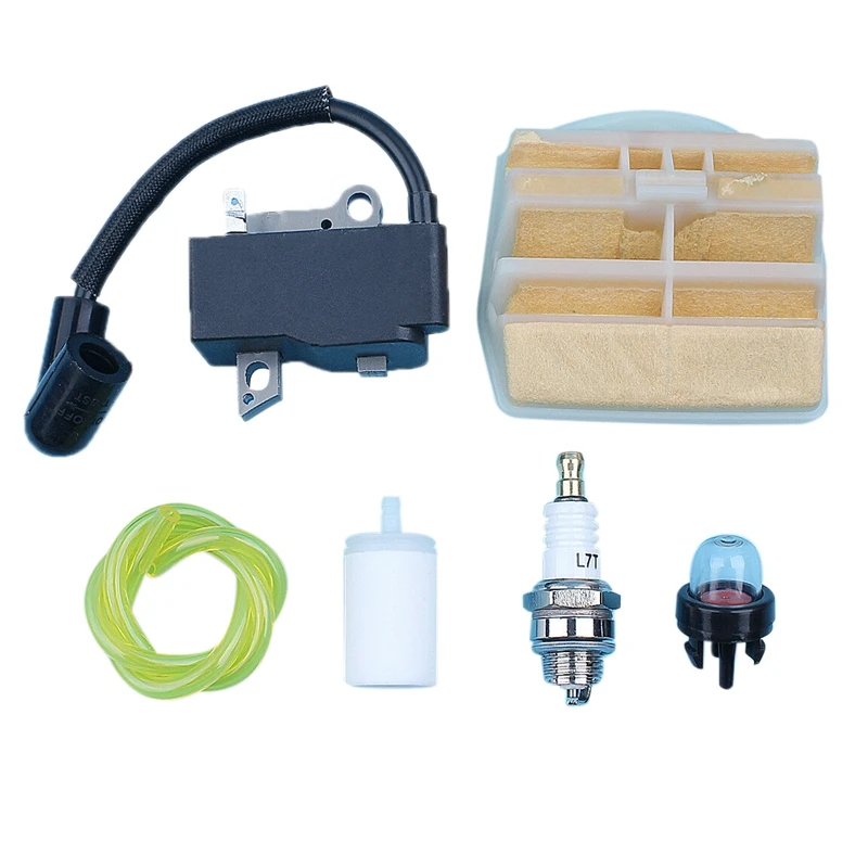 Kit Filtro Aria Bobina Di Accensione Per Husqvarna 445 450 Jonsered 2245 2250 Parti Della Sega A Catena