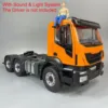 6x4 RC Tractor Truck 1/14 Metal Chassis Remote Control Car Sound Light System 1