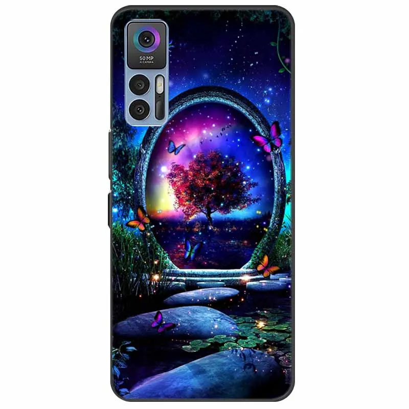 Shockproof Soft Silicone Cat TPU Back Cover