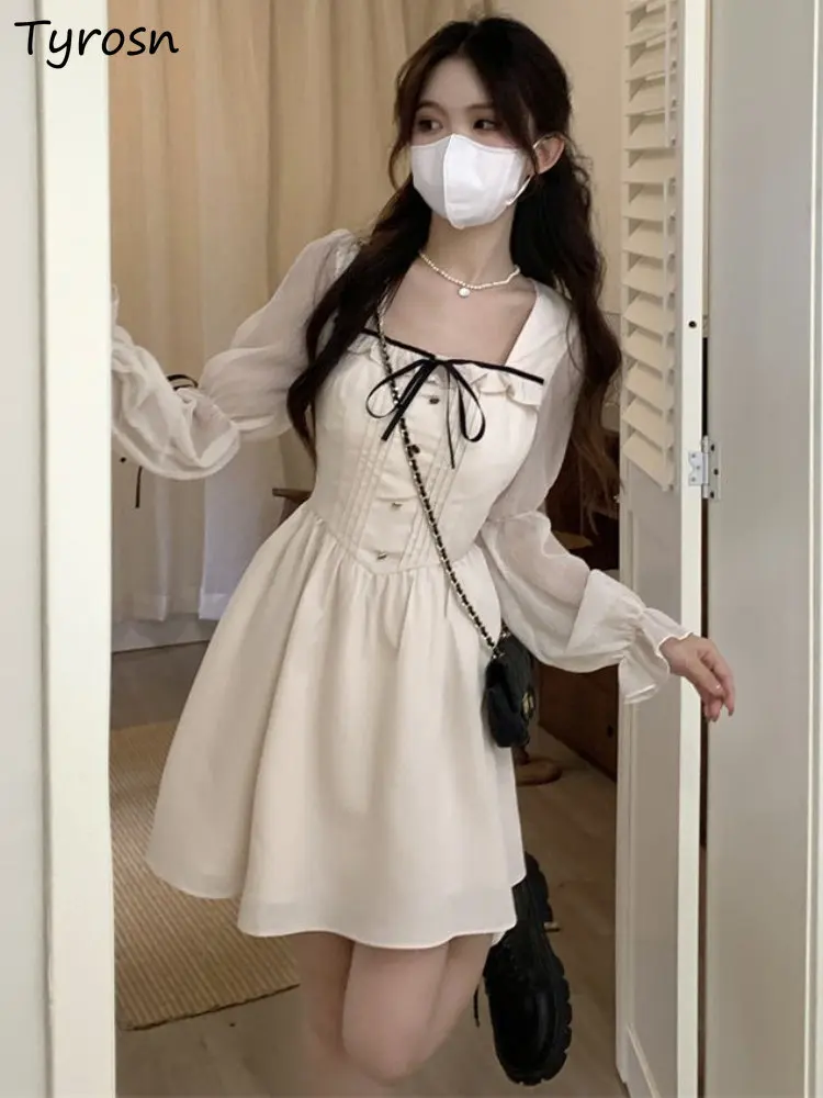 Korean Fashion Womens Christmas Outfits 2018 Cute Korean Dress