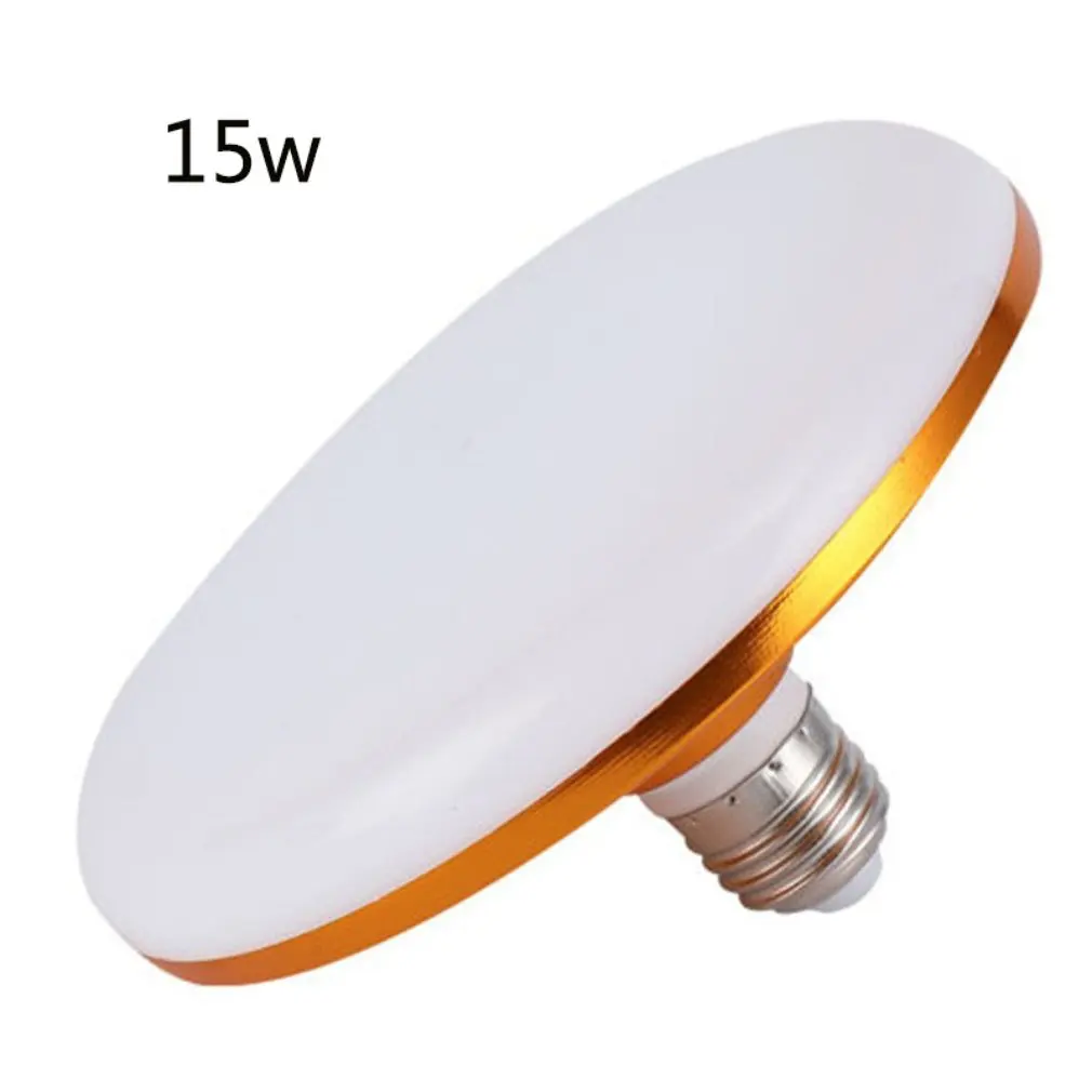 15W E27 LED Bulb UFO LED Light Indoor Table Lamps Garage Eye Care Lighting