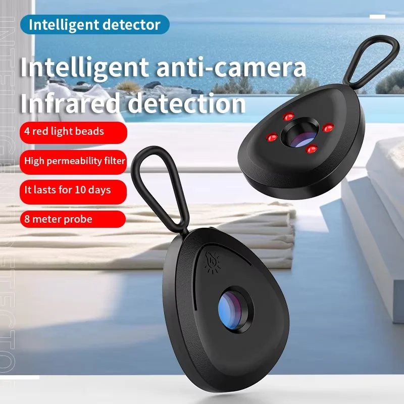 Full Range Camera Hidden Finder Anti-spy Bug Listening Device Wireless Signal Scanner Anti-Monitoring Camera For Home Travel hidden camera detector infrared camera detector camera detector signal detector