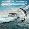 500M Large Smart Waterproof Remote Control RC Nest Bait Boat 2KG Loading One Key Cruise Night Light High Speed RC Fishing Boat 6