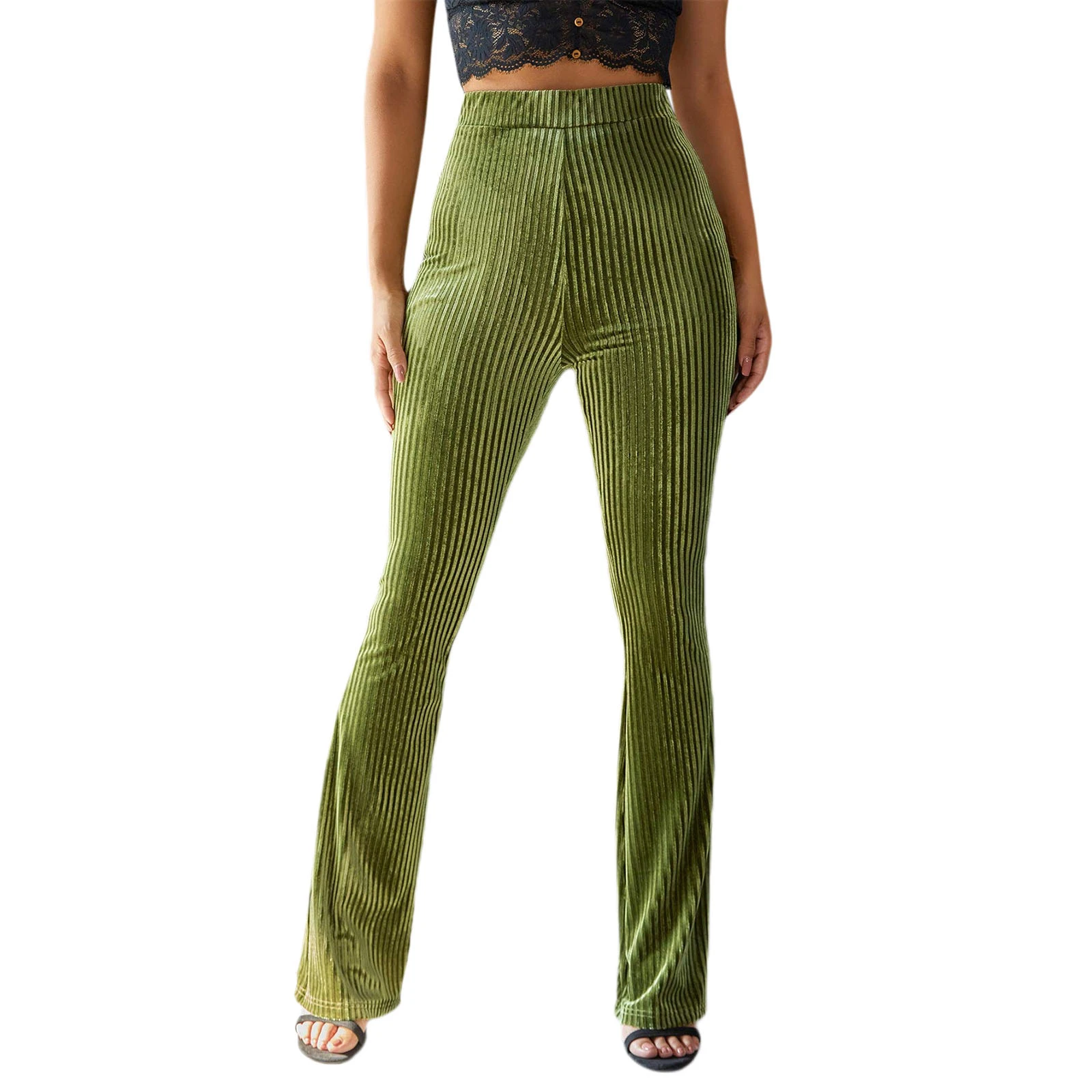 Bootcut Yoga Pants Tummy Control 