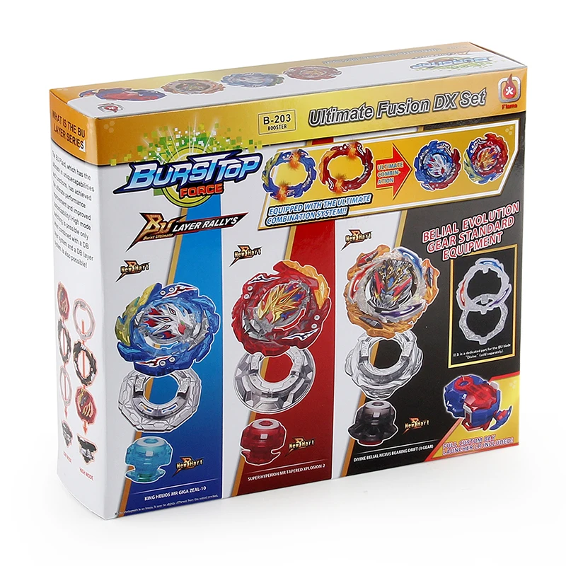 TAKARA TOMY Beyblade Burst BU Ultimate Fusion DX Set B-203