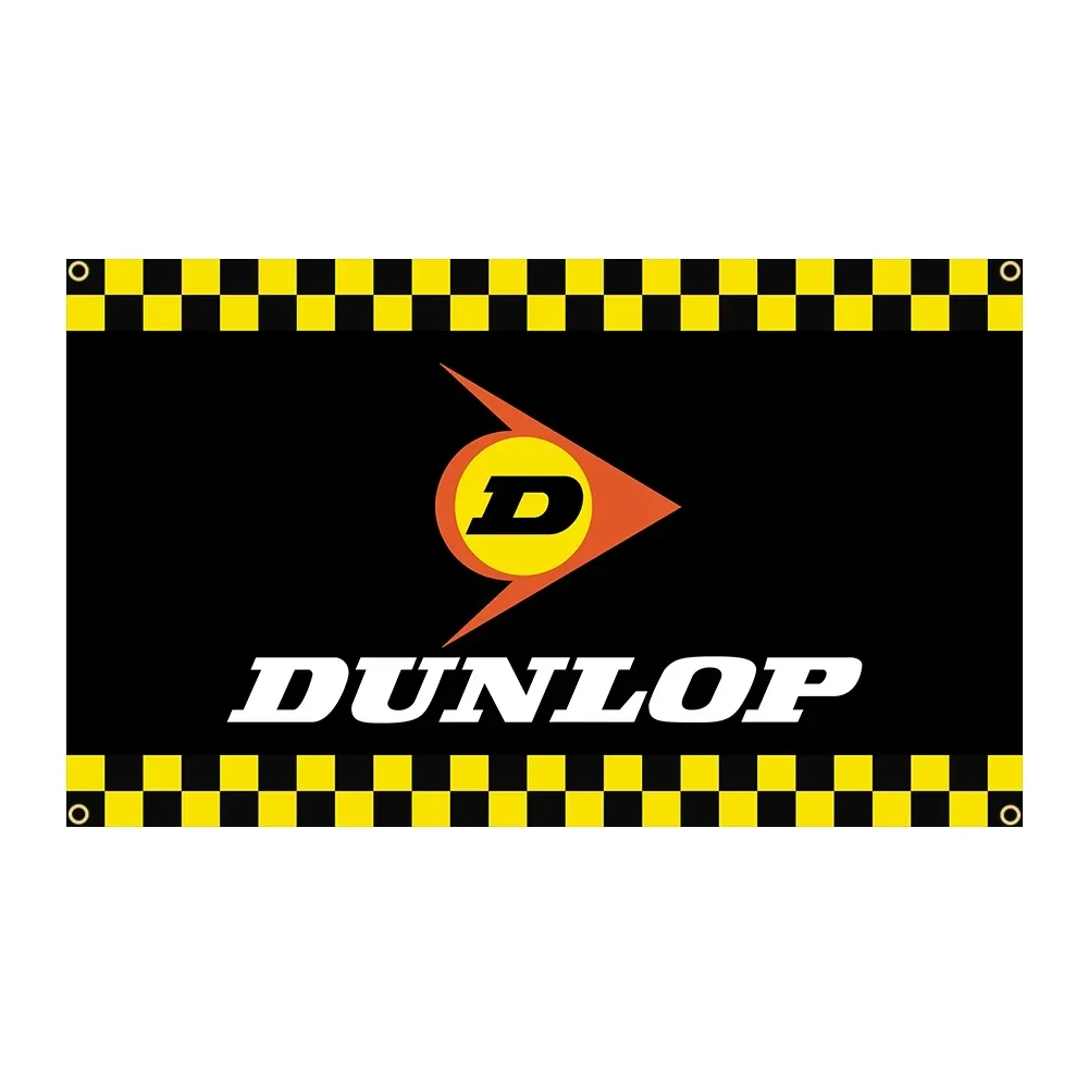 3 X5Ft Bandiera Dunlops Pneumatici Bandiera Poliestere Stampato Decorazione Banner 3X5 Ft Banner Decorazione Bandiera Banner