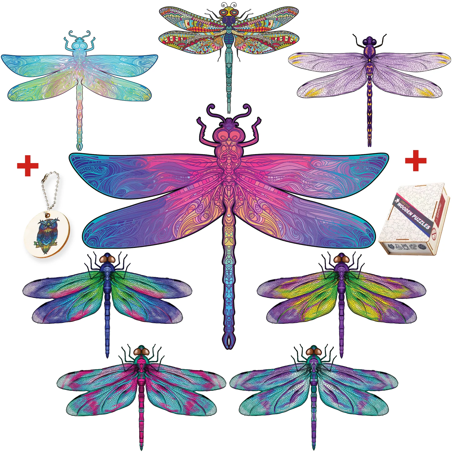 Tiffany Dragonfly 1000-Piece Puzzle