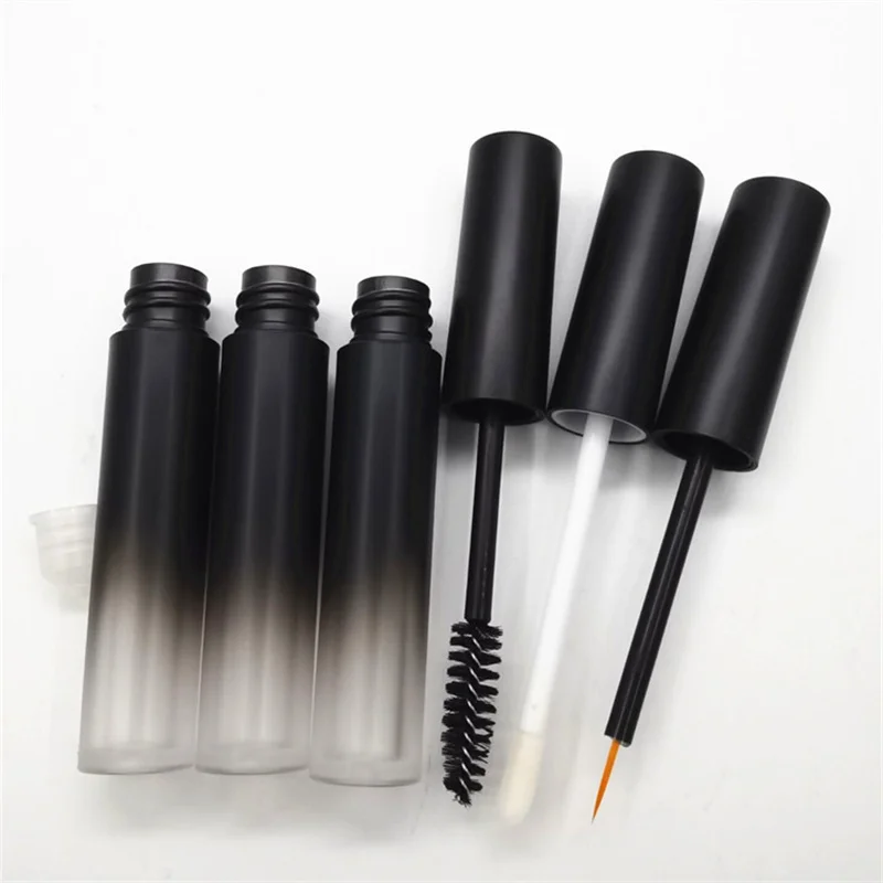 

10/30/50pcs 4ml Empty Tube Mascara Eyeliner Lip Gloss Glaze Eyelash Glue Bottle DIY High-end Frosted Gradient Cosmetic Container