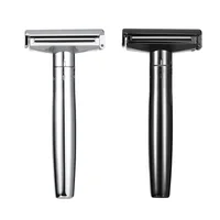 Classic Adjustable Safety Razor Double Edge Zinc Razors For Men With Holder 10 Blades New Fashion Style 2