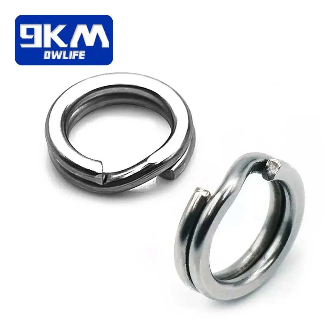 Anillos Divididos Para Llaveros - 24 Piezas En 3 Tamaños, Acero Inoxidable 304, Colores Arcoíris