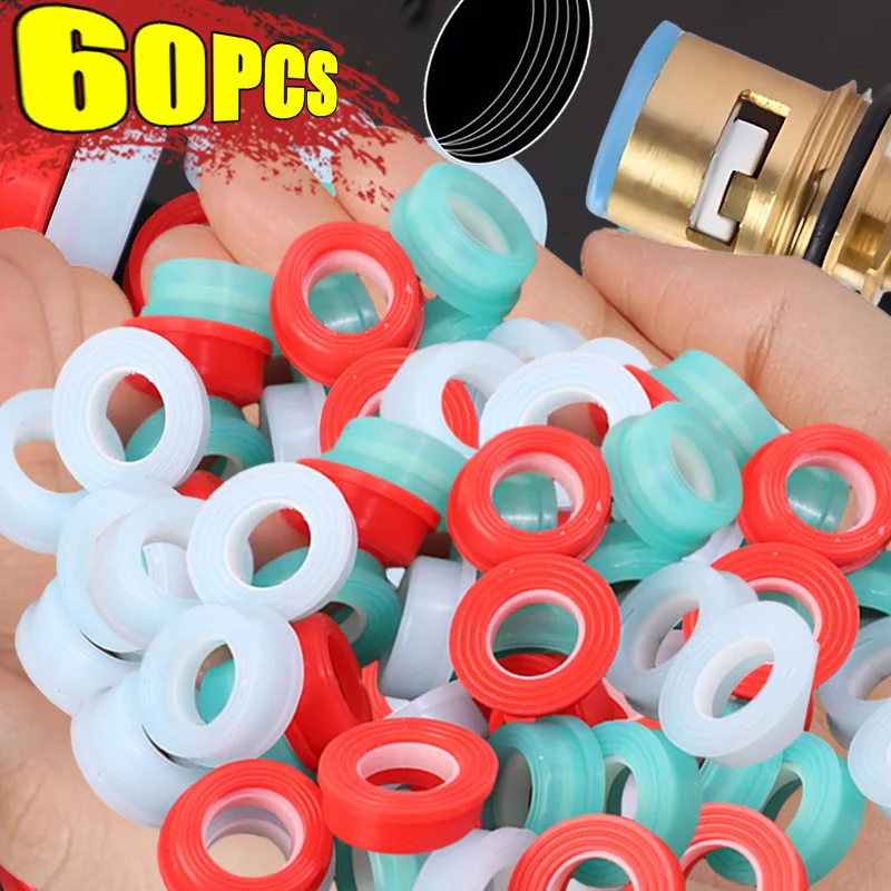 

60/10Pcs New Faucet Leak-proof Sealing Gaskets Universal Faucet Fastener Washer Rubber Pipe Prevent Dripping Leakage Plugs